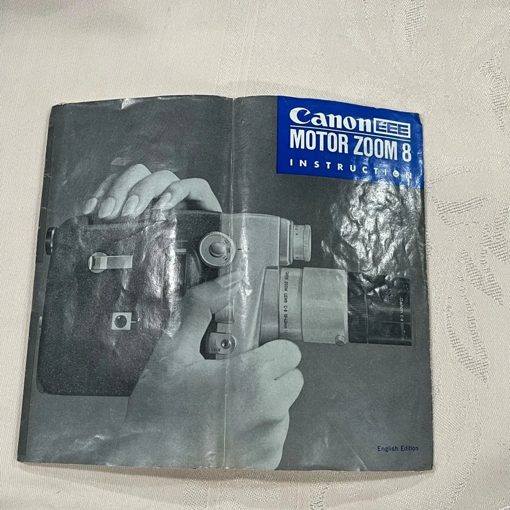 Vintage Canon Motor Zoom 8mm Camera